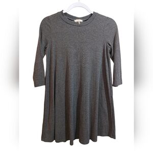 ASTR LADIES 3/4 SLEEVE CREW NECK RIBBED THERMAL TOP- M